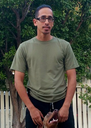 Joey at the beginning of his training journey in 2019