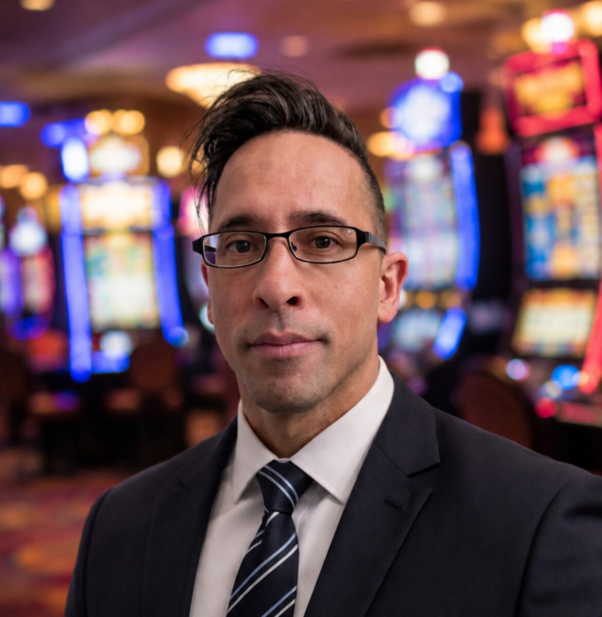 Portrait of Joey wearing a suit